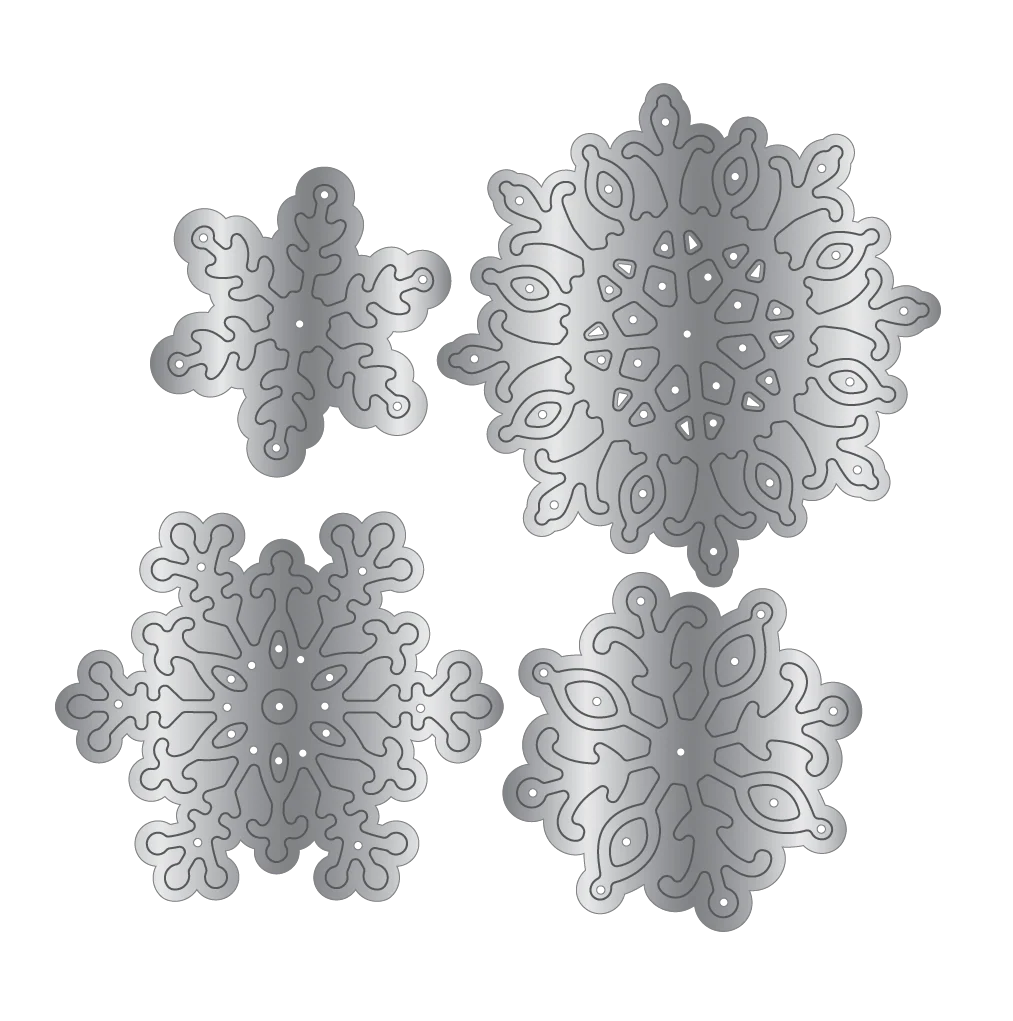 Sara Signature A Christmas Dream Metal Die - Winter Snowflakes