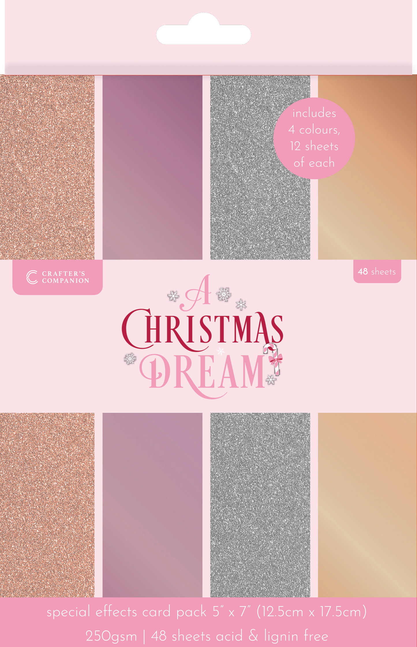 Sara Signature A Christmas Dream Special Finish Card 48 Pack