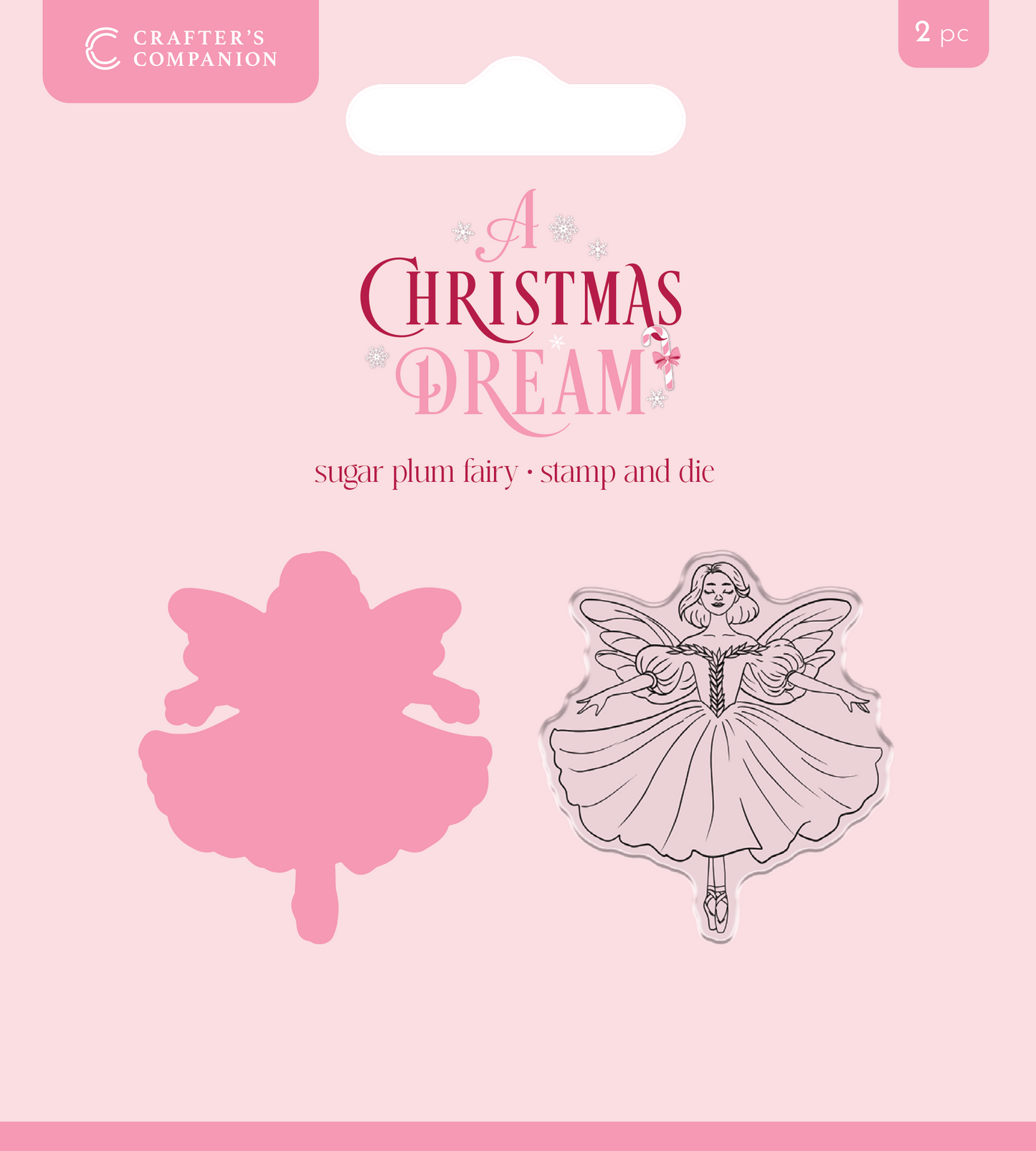 Sara Signature A Christmas Dream Stamp and Die - Sugar Plum Fairy