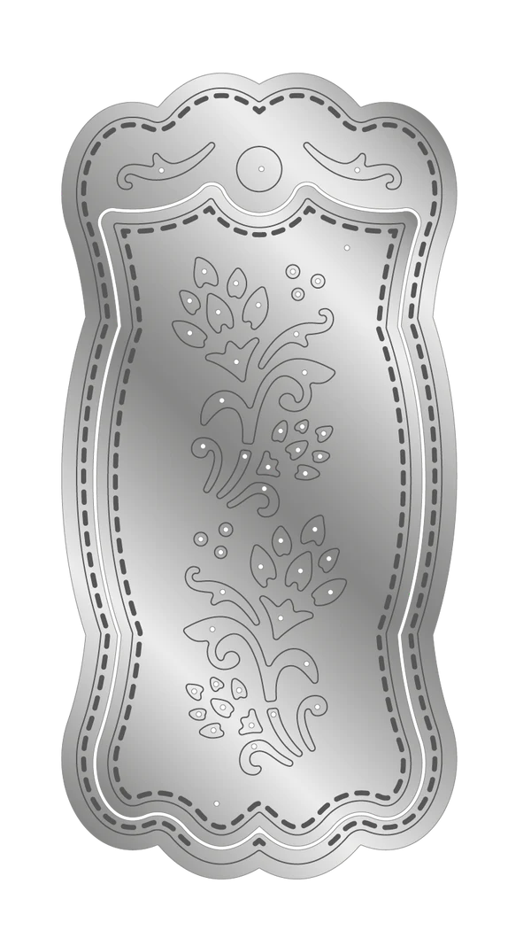 Sara Signature - Age of Elegance - Metal Die - Ornate Bookmark