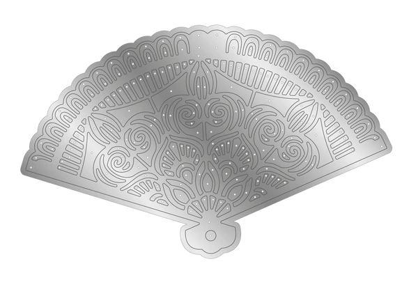 Sara Siganture - Age of Elegance - Metal Die - Oriental Fan