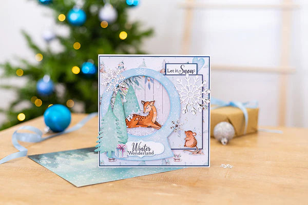 Sara Signature Watercolour Christmas Acrylic Stamp Set - Magical Christmas