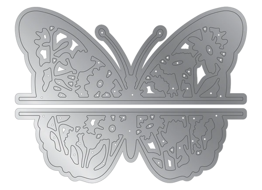Crafter's Companion Stamp & Die - Butterfly Wishes
