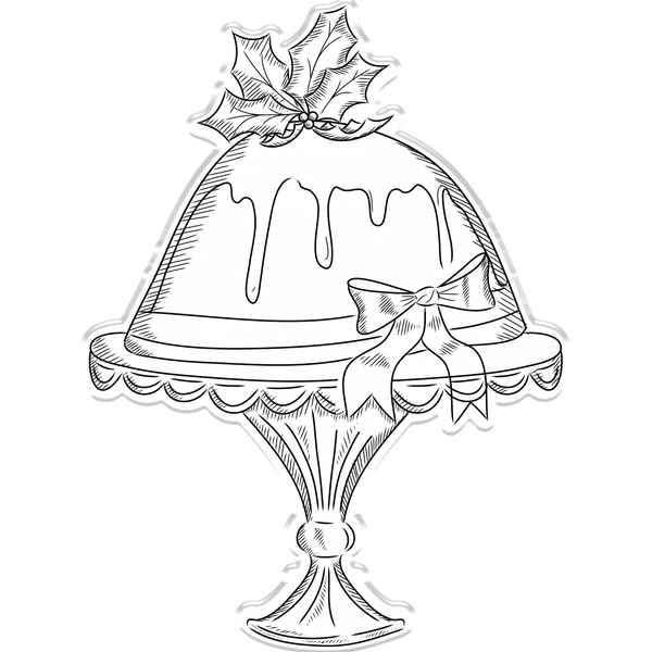 Gemini Stamp and Die - Christmas Pudding