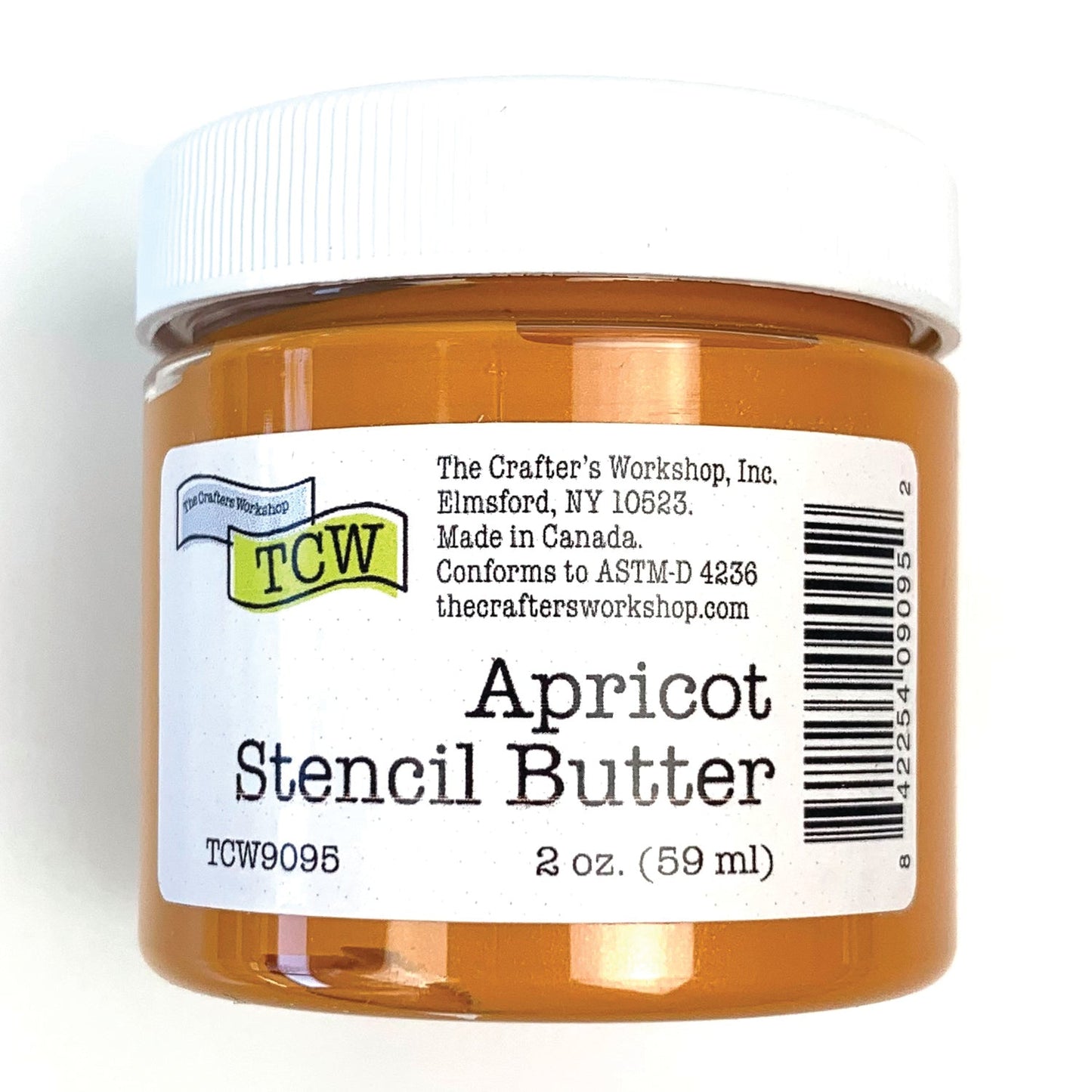 The Crafters Workshop (TCW) Stencil Butter 2 oz - Apricot