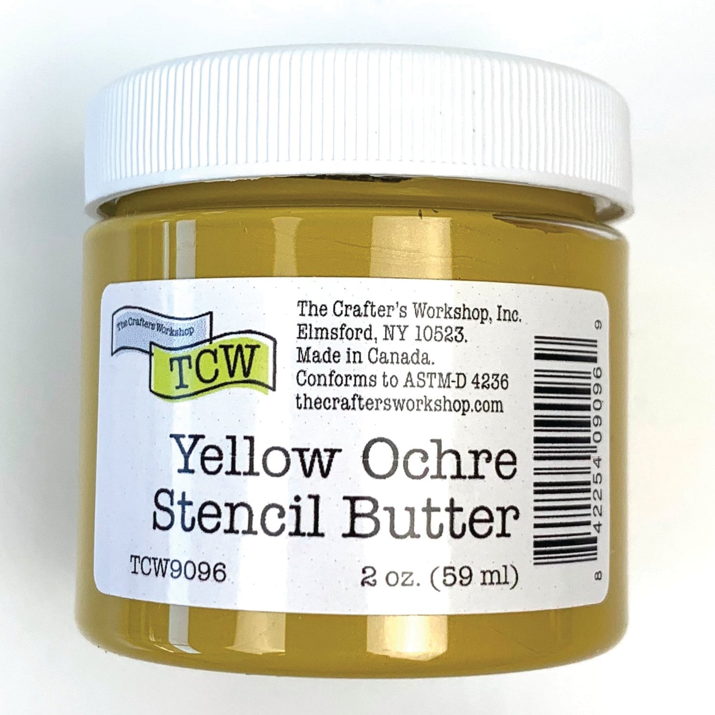 The Crafters Workshop (TCW) Stencil Butter 2 oz - Yellow Ochre