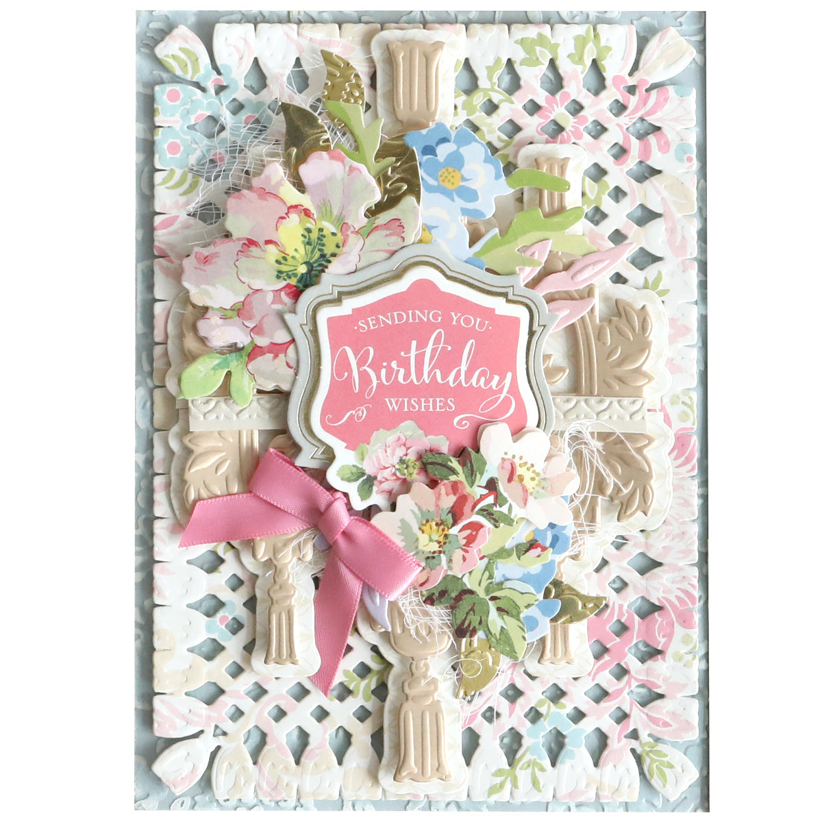 Tea Cup Double Sided 12x12 Card Stock