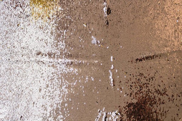 Threaders Sequin Fabric - Rose Gold and Gold