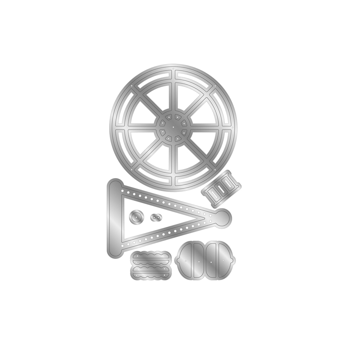 Vintage Carnival Metal Die Set - Ferris Wheel