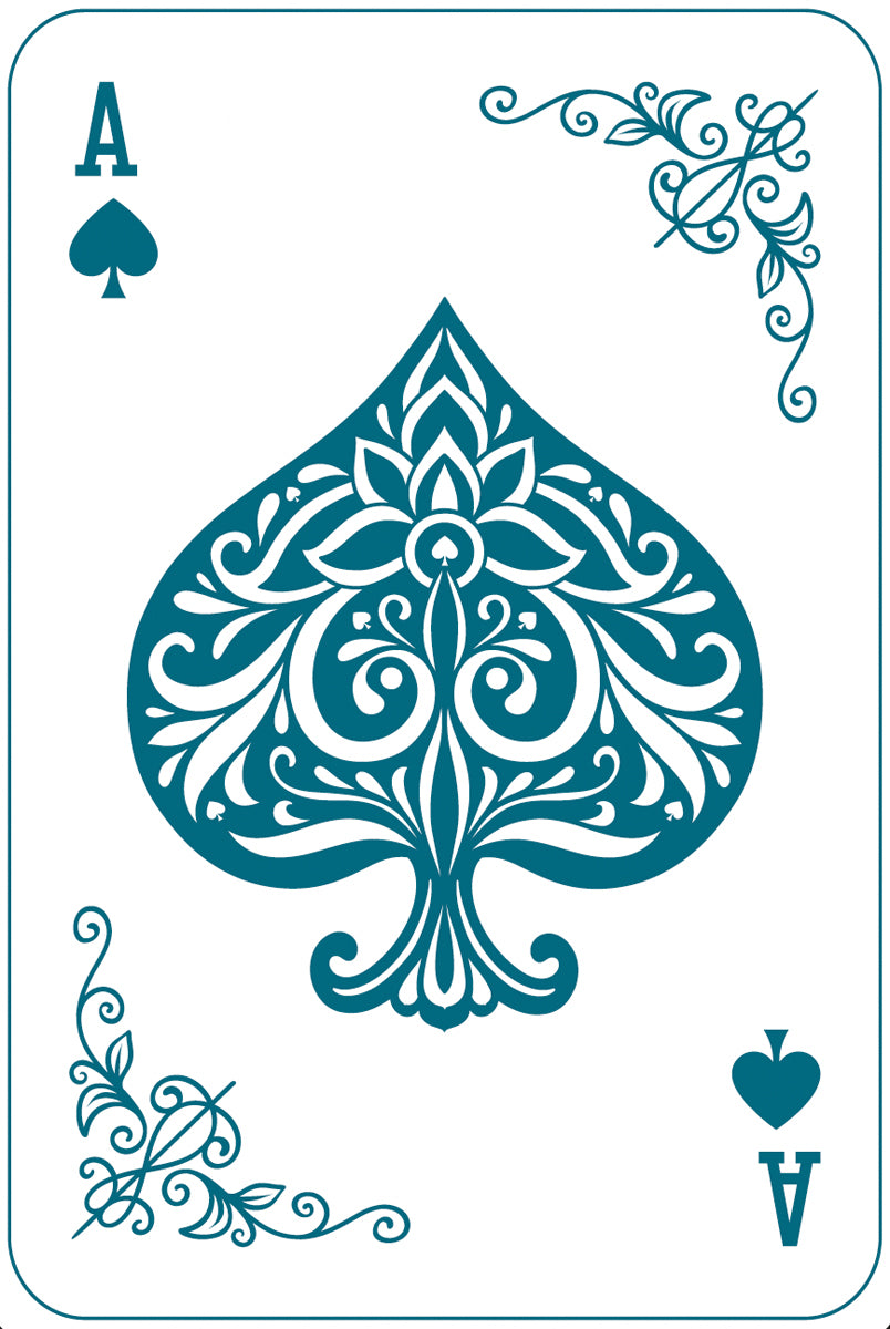 Vintage Vegas 6”x4” 2D Embossing Folder - Ace of Spades