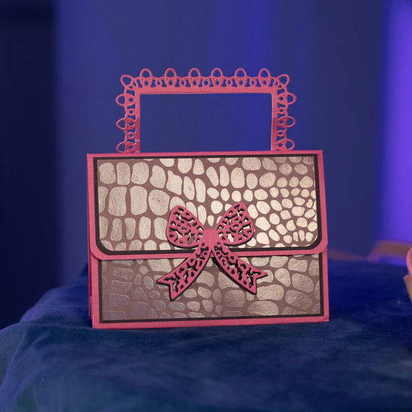 Signature Collection - Wild at Heart - 5.5" x 5.5" 3D Embossing Folder - Purfect Print