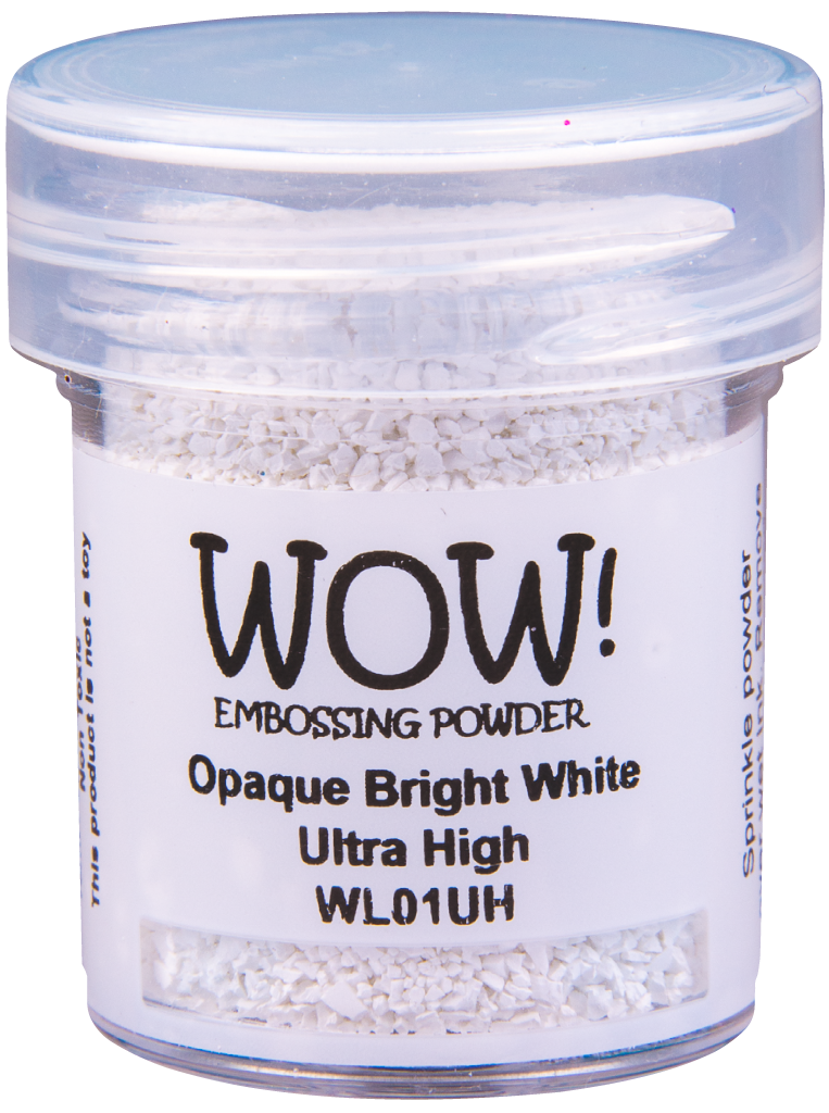 WOW! Embossing Powder - Opaque White - Bright White / Small / Ultra High