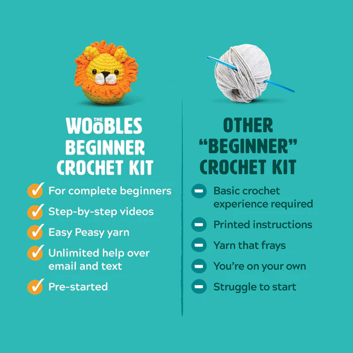 Fred the Dinosaur Crochet Kit