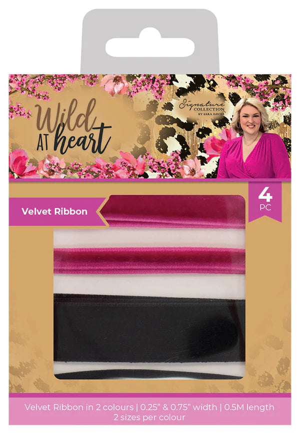 Sara Signature Wild at Heart Velvet Ribbon