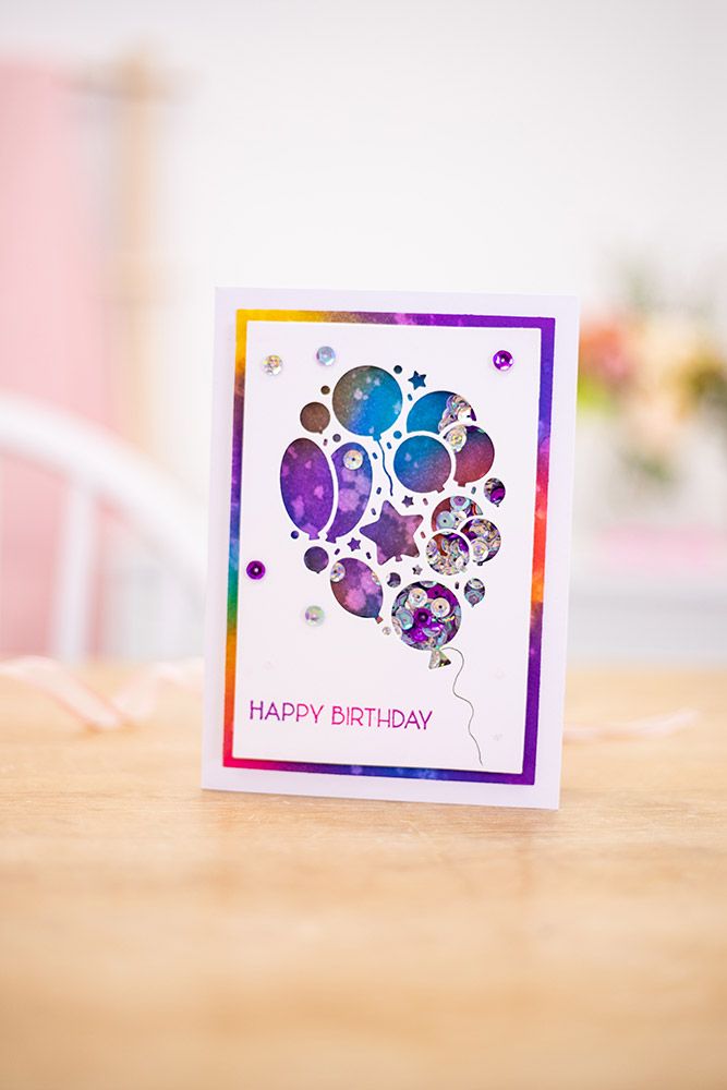 Gemini - Stamp & Die - Balloon Bouquet