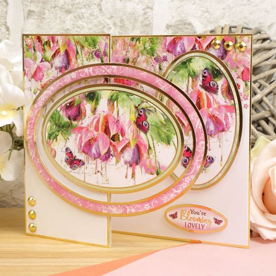 Blush Blooms Luxury Topper Set