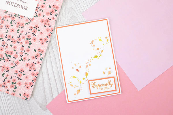 Gemini Confetti Border Elements Die - Autumn Leaves