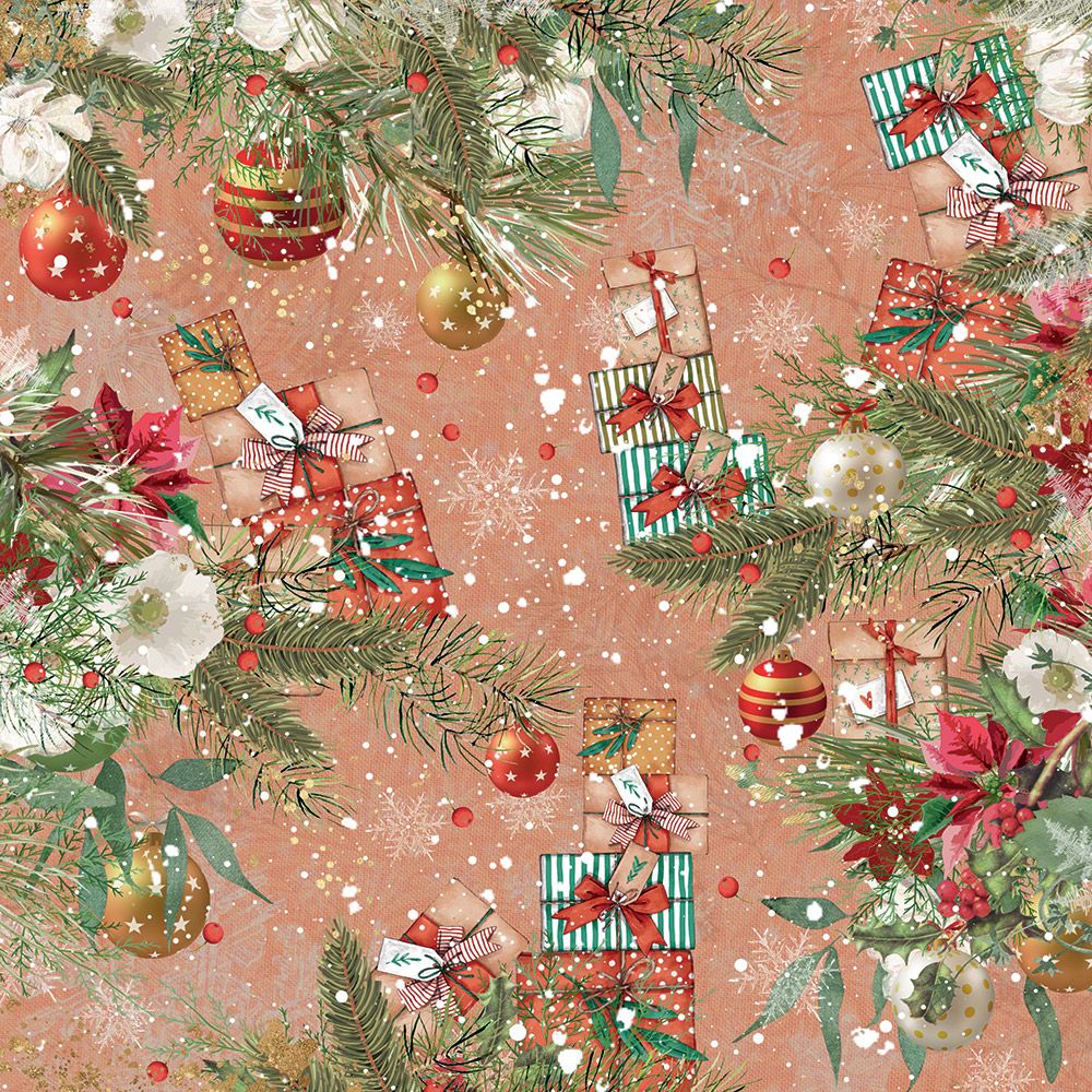 Crafters Companion 12x12" Paper Pad - Seasons Greetings