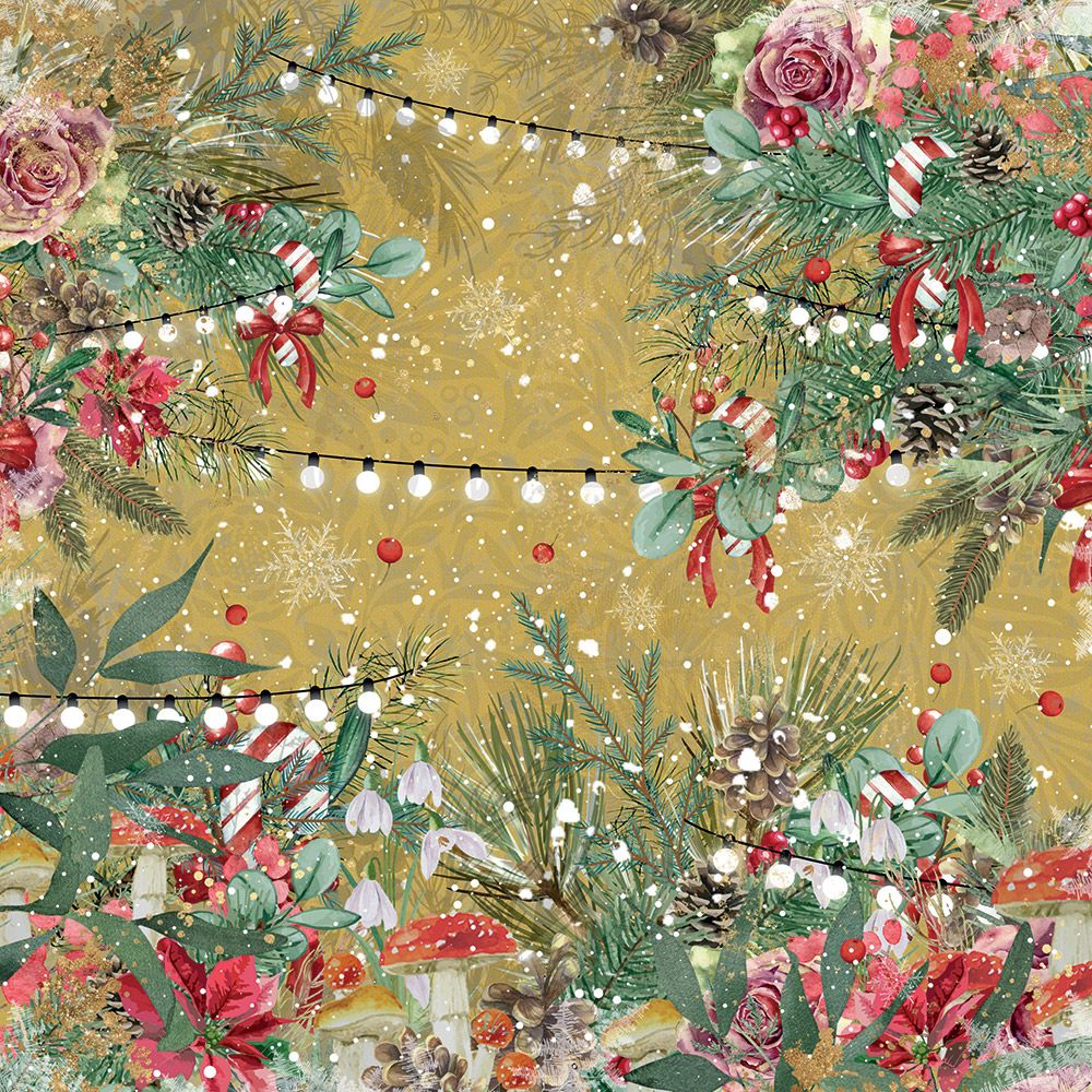 Crafters Companion 12x12" Paper Pad - Seasons Greetings