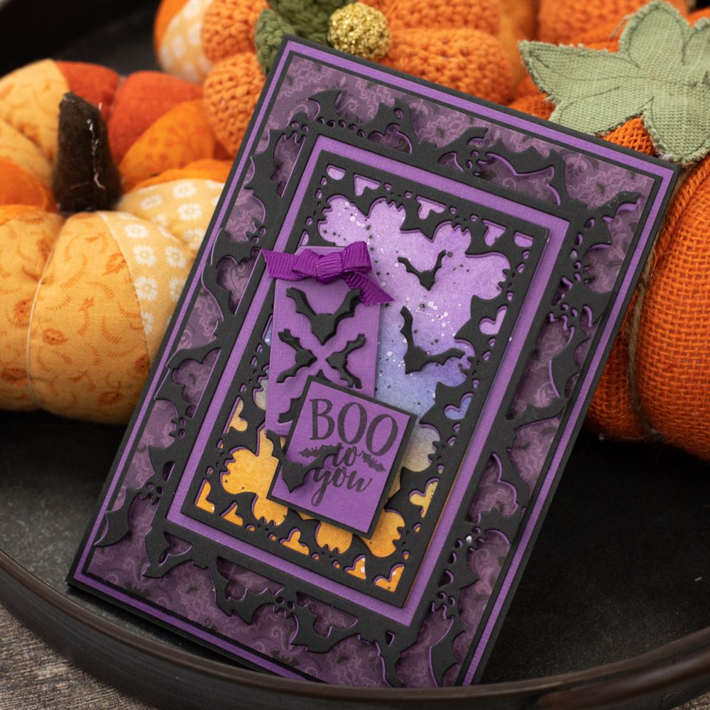 Crafter’s Companion Halloween Nesting Die - Creepy Bats