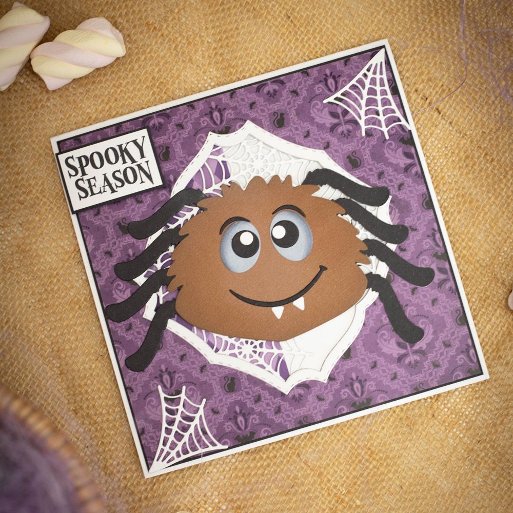 Crafters Companion Die & Stencil Set - Halloween Treat Boxes