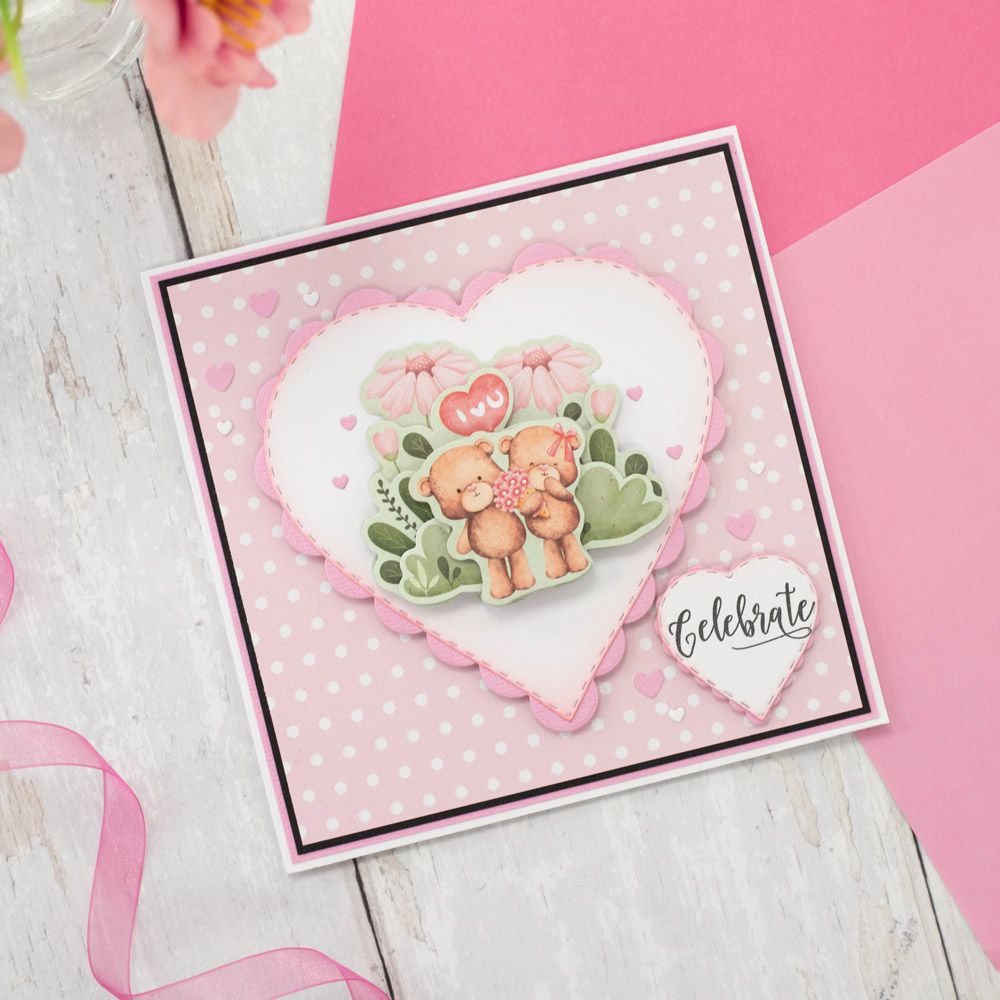 Crafters Companion 12" x 9" 3D Topper Pad - Everyday Celebrations