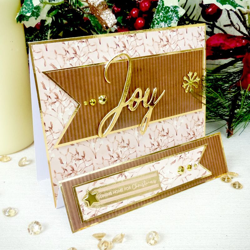 Duo Design Paper Pads - Festive Lights & Vintage Stripes