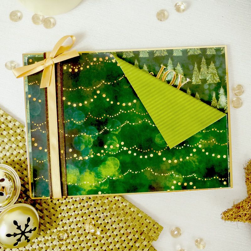 Duo Design Paper Pads - Festive Lights & Vintage Stripes
