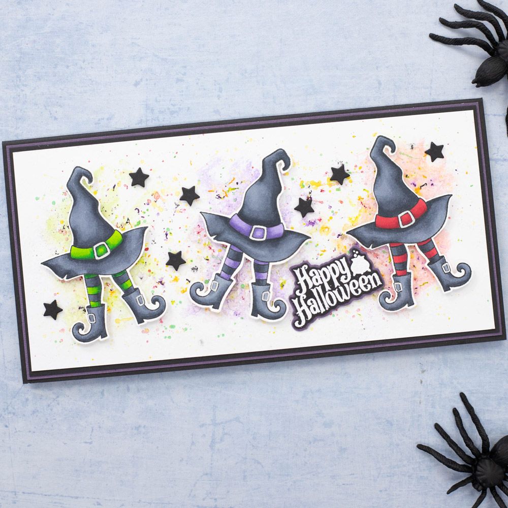 All Hallows Eve Clear Acrylic Stamps - Boo to you