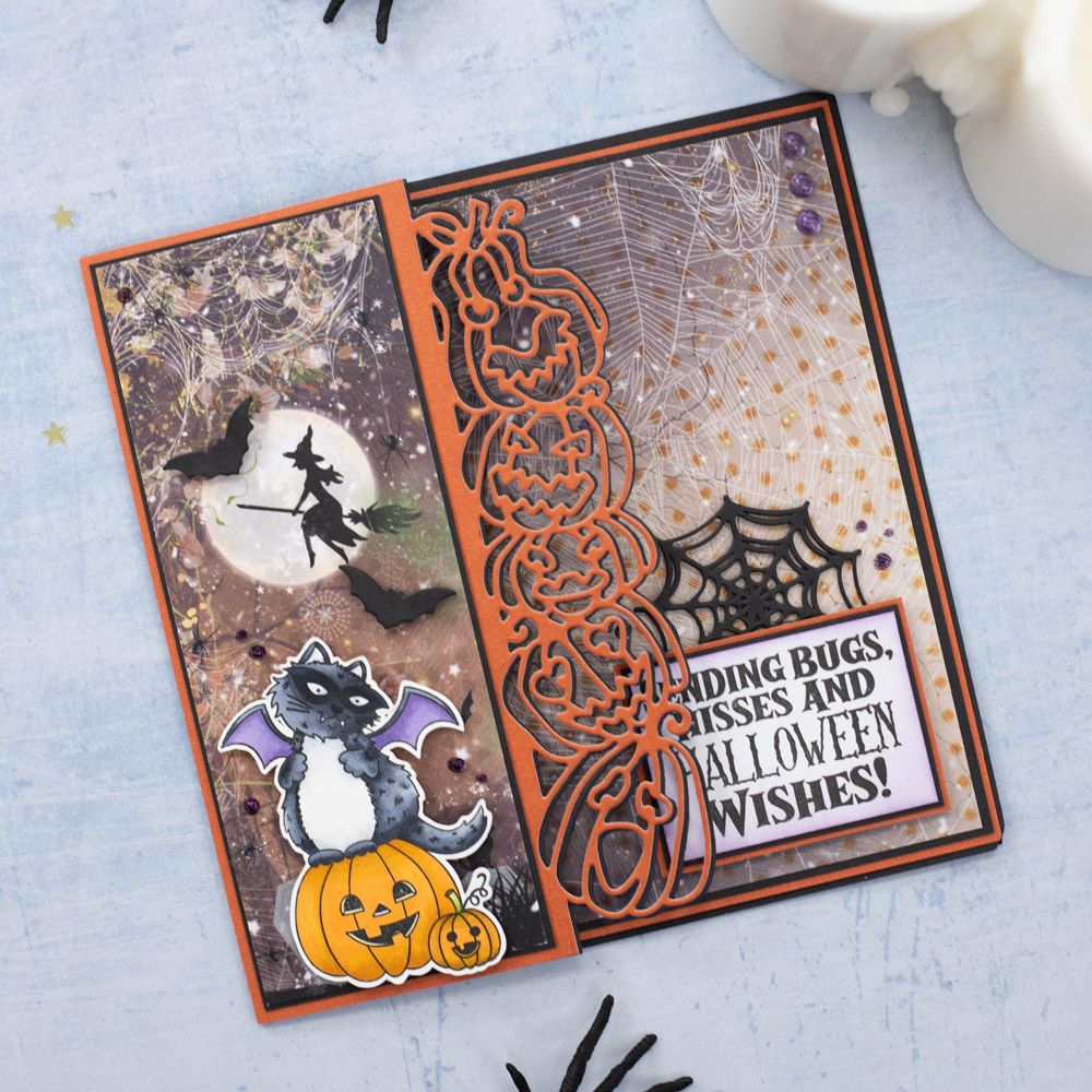 All Hallows Eve Die - Spooky Pumpkins*