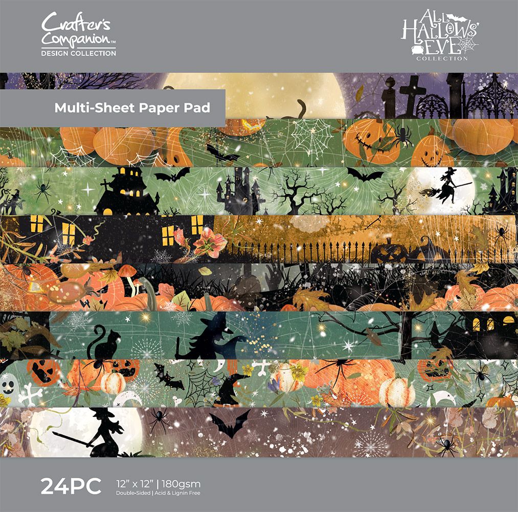 All Hallows Eve 12" x 12" Paper Pad
