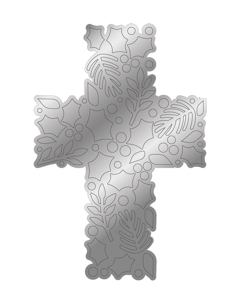 Gemini - Stamp and Die - Foliage Cross
