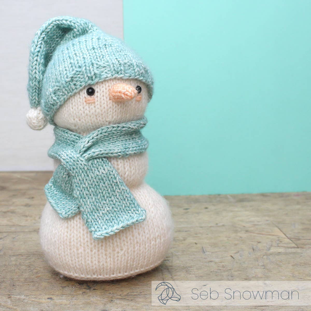 Hardicraft USA - DIY Knitting Kit - Seb Snowman