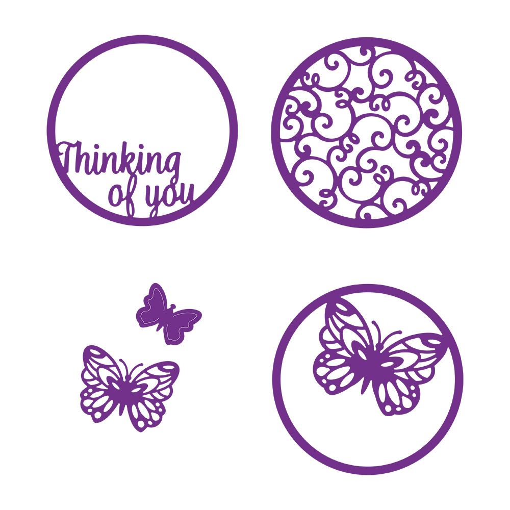 Gemini Elements Die - Interchangeable Butterflies