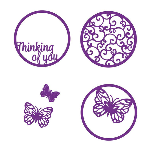 Gemini Elements Die - Interchangeable Butterflies