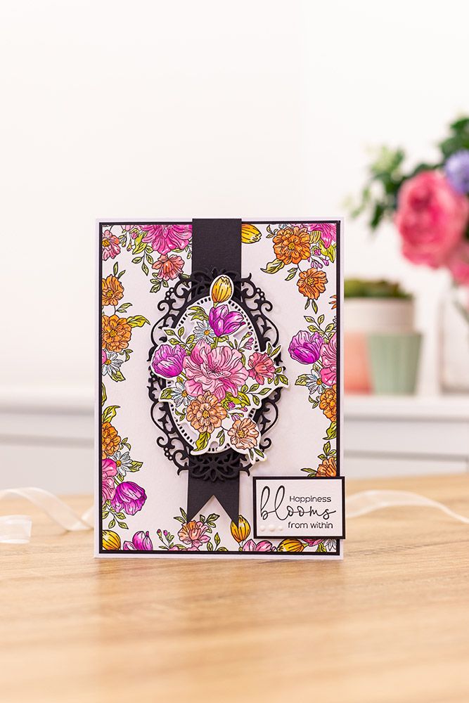 Gemini Elements Die - Floral Spray
