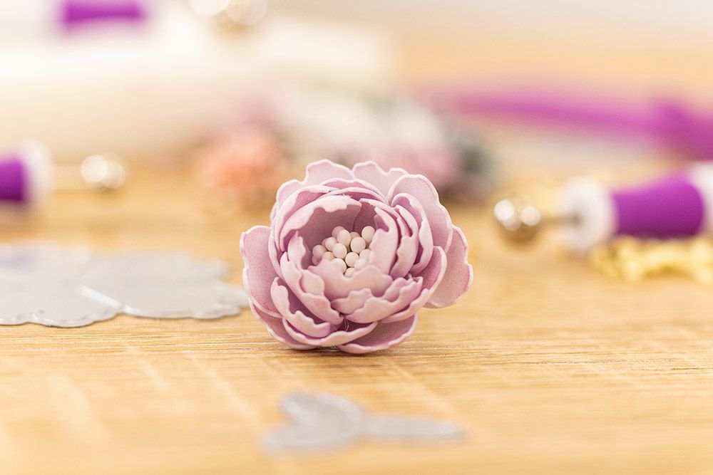 Crafters Companion Flower Forming Foam Stamens - Natural White (400PC)