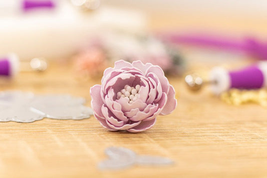 Crafters Companion Flower Forming Foam Stamens - Natural White (400PC)