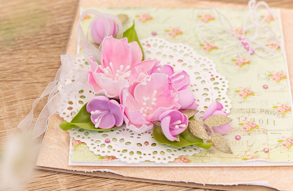 Crafters Companion Flower Forming Foam Stamens - Natural White (400PC)