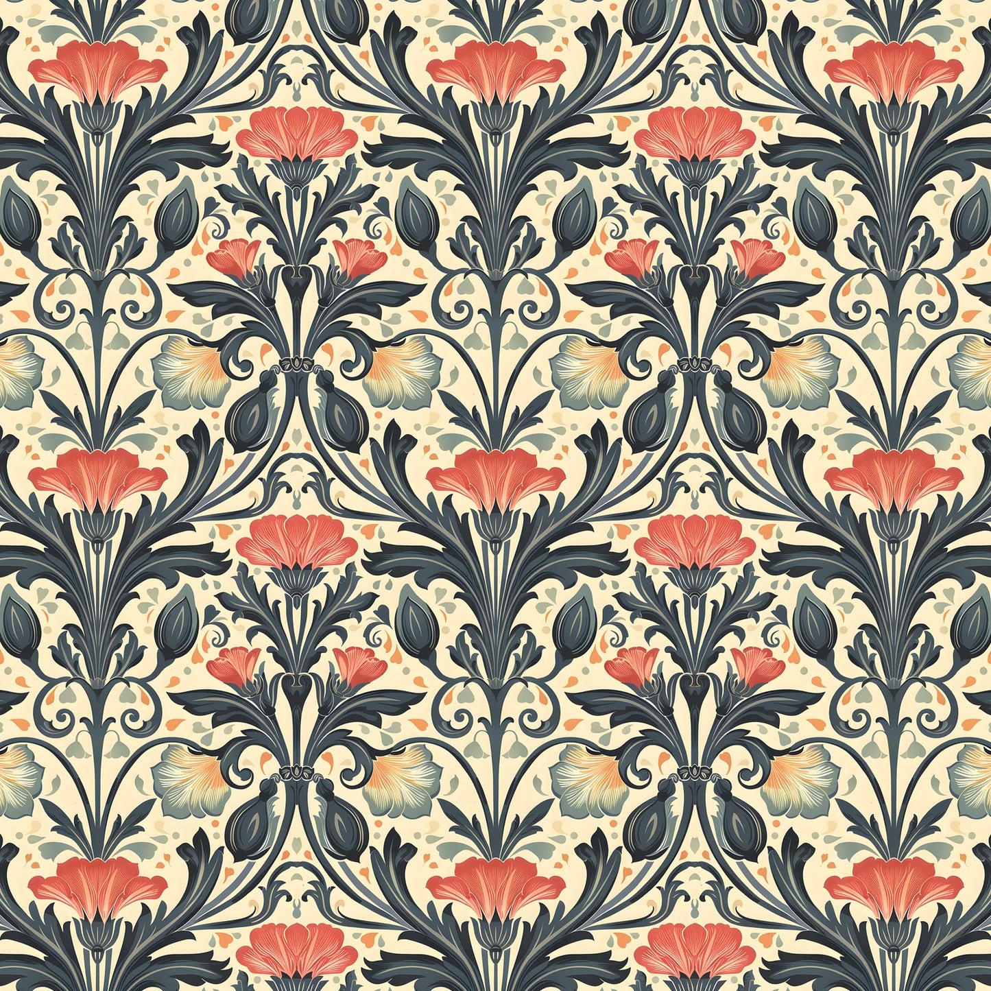 Crafter's Companion 8"x8" Special Finish Pad - Heritage Florals
