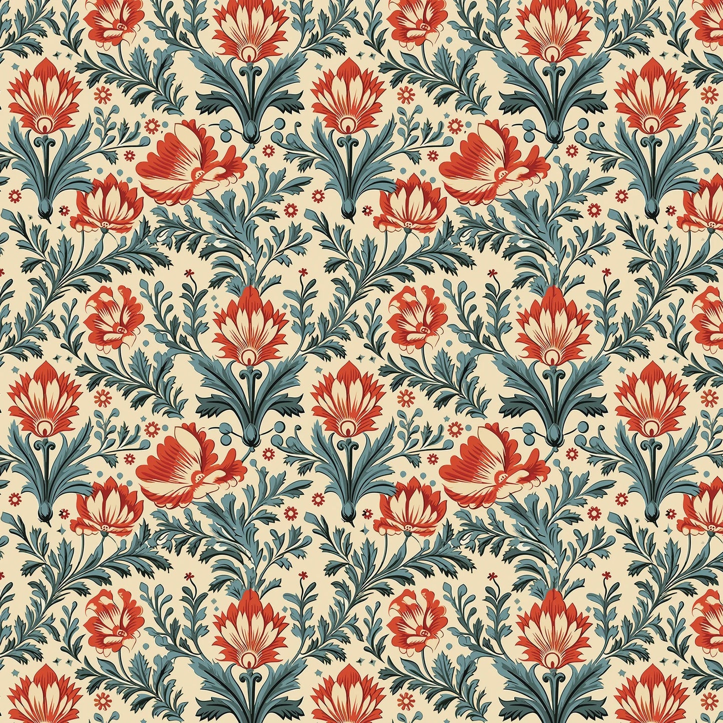 Crafter's Companion 8"x8" Special Finish Pad - Heritage Florals