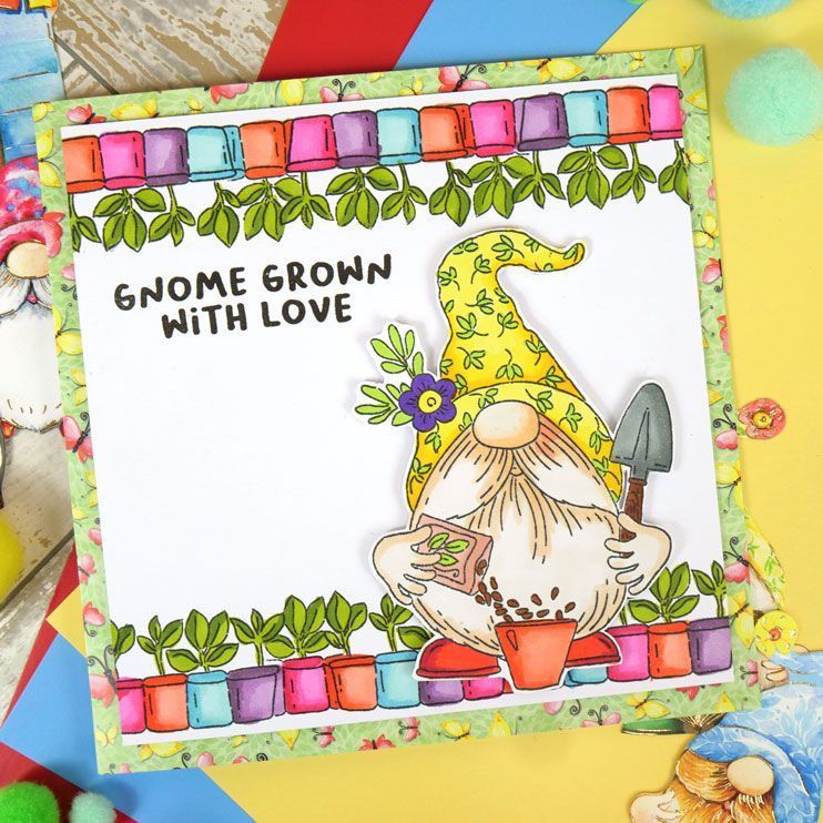 For the Love of Stamps - Gnome Grown with Love
