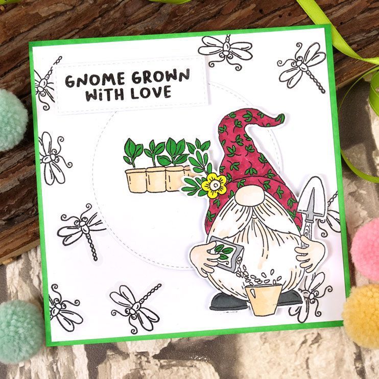 For the Love of Stamps - Gnome Grown with Love