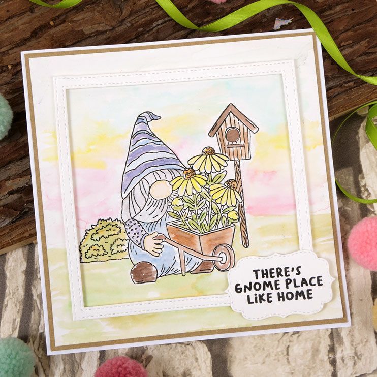 For the Love of Stamps - Gnome Place Like Home