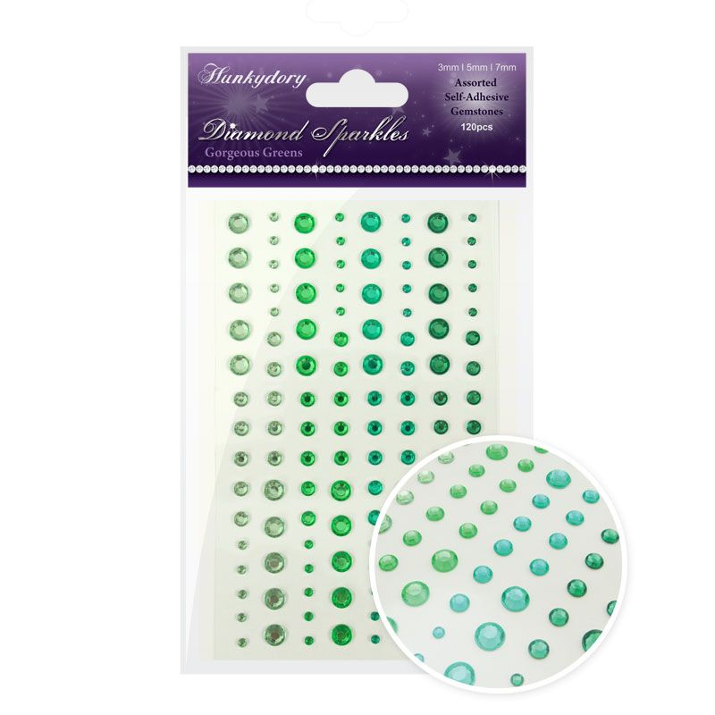 Diamond Sparkles Gemstones - Gorgeous Greens