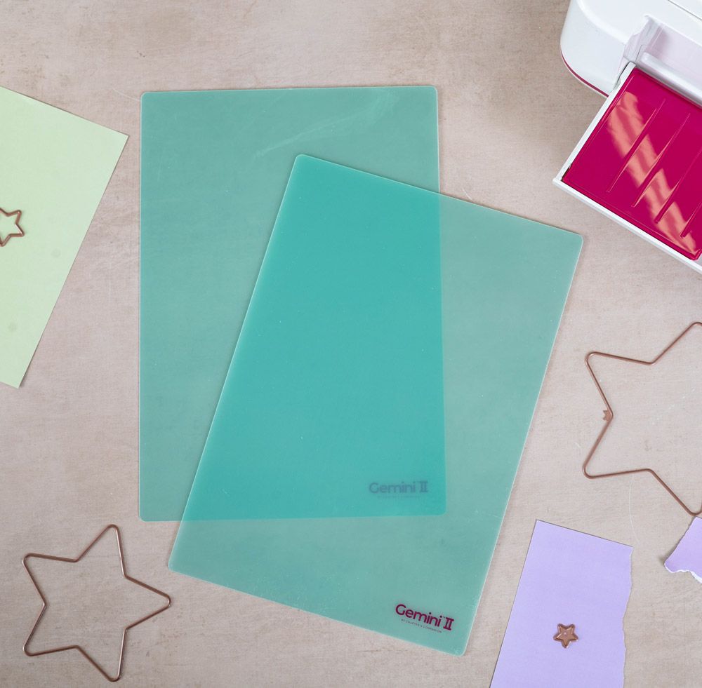 Gemini II Accessories - Cutting Plates for Double-Sided Dies