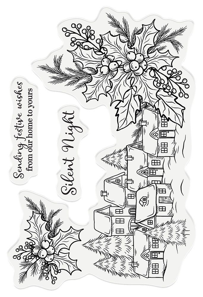 Gemini - Stamp & Die - Sending Festive Wishes