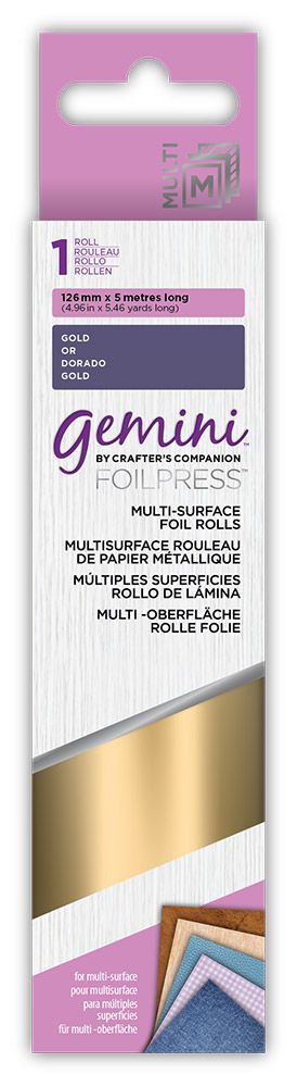 Gemini FoilPress Multi-Surface Foil - Gold