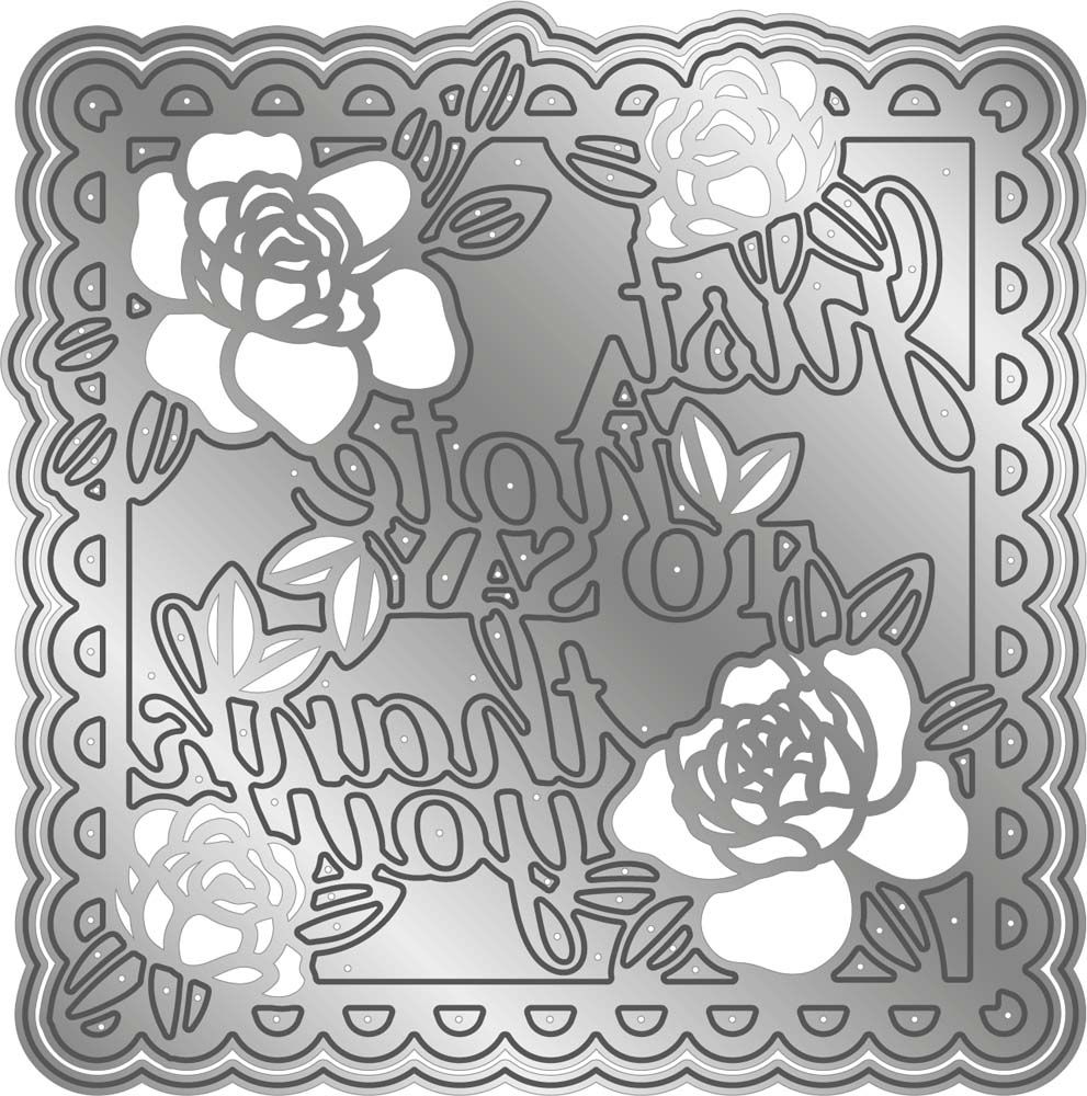 Gemini - Metal Die - Expressions - Just a Note