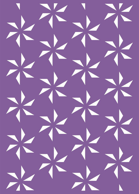 Crafters Companion Kaleidoscope Layering Stencils - Geometric Florals